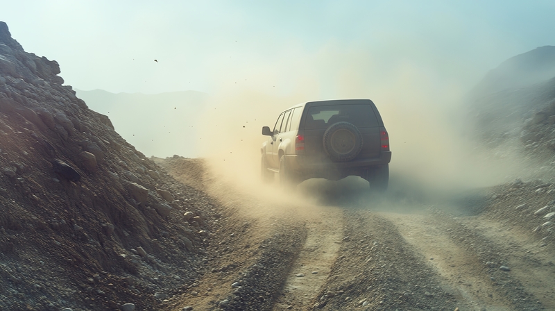 flying gravel is sure to damage the windshield